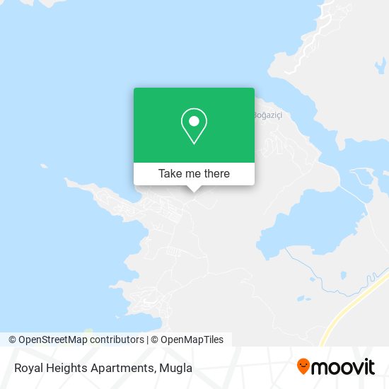 Royal Heights Apartments map