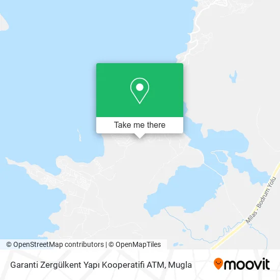 Garanti Zergülkent Yapı Kooperatifi ATM map