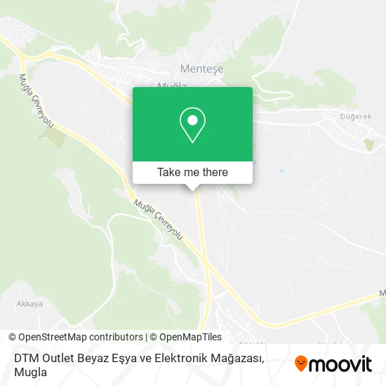 DTM Outlet Beyaz Eşya ve Elektronik Mağazası map