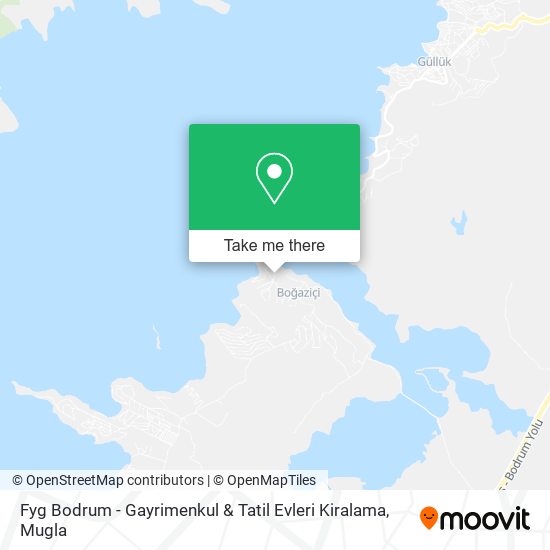 Fyg Bodrum - Gayrimenkul & Tatil Evleri Kiralama map
