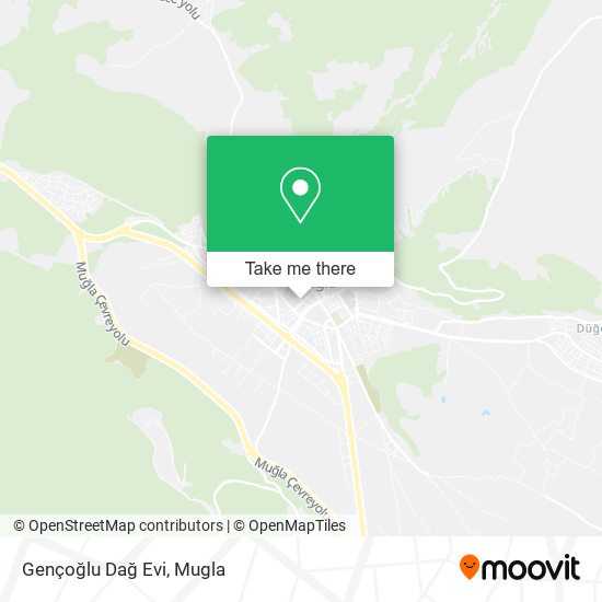 Gençoğlu Dağ Evi map
