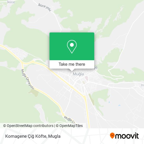Komagene Çiğ Köfte map