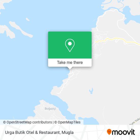 Urga Butik Otel & Restaurant map