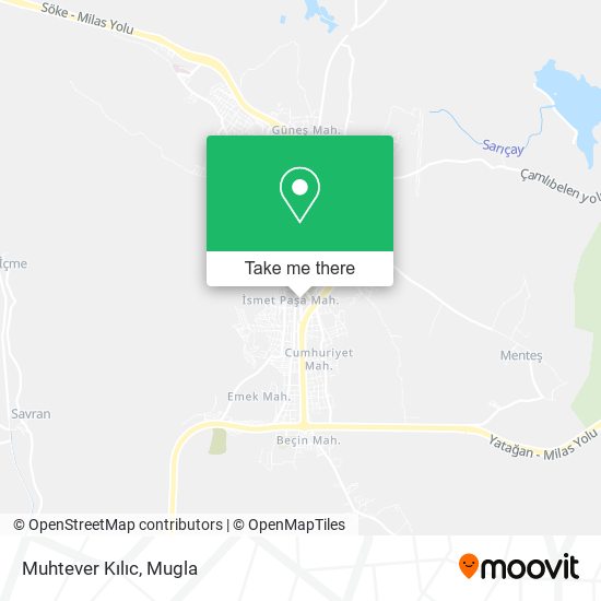 Muhtever Kılıc map