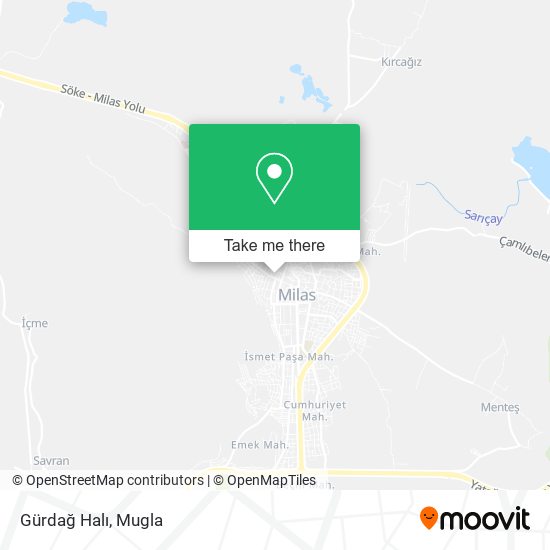Gürdağ Halı map