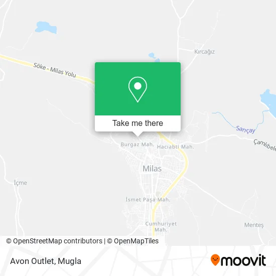 Avon Outlet map