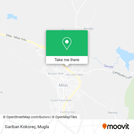 Gariban Kokoreç map