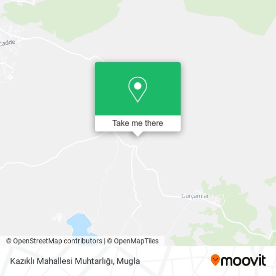 Kazıklı Mahallesi Muhtarlığı map