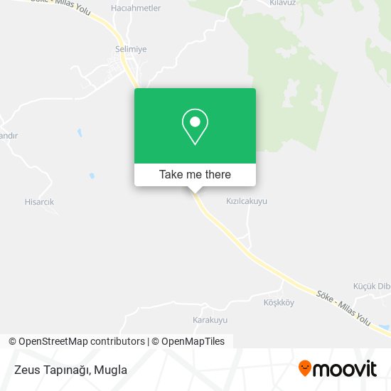 Zeus Tapınağı map