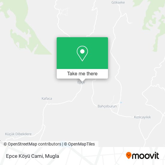 Epce Köyü Cami map