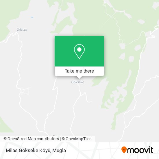 Milas Gökseke Köyü map