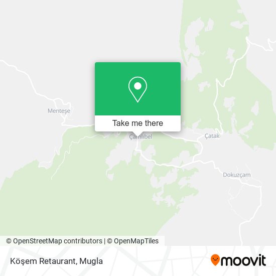 Köşem Retaurant map