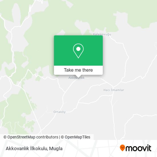 Akkovanlık İlkokulu map