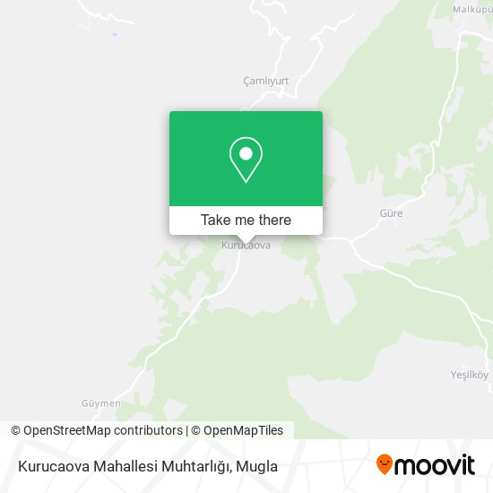 Kurucaova Mahallesi Muhtarlığı map
