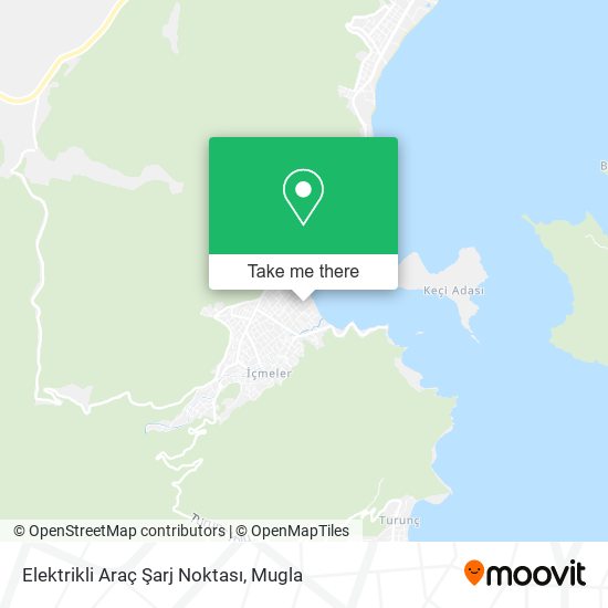 Elektrikli Araç Şarj Noktası map