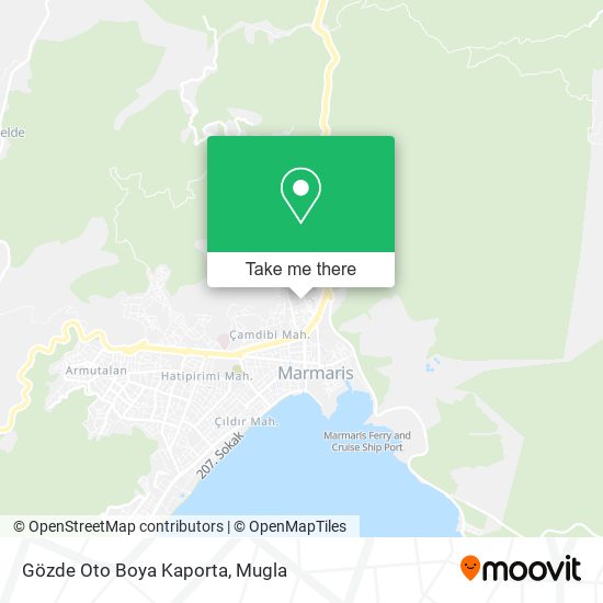 Gözde Oto Boya Kaporta map