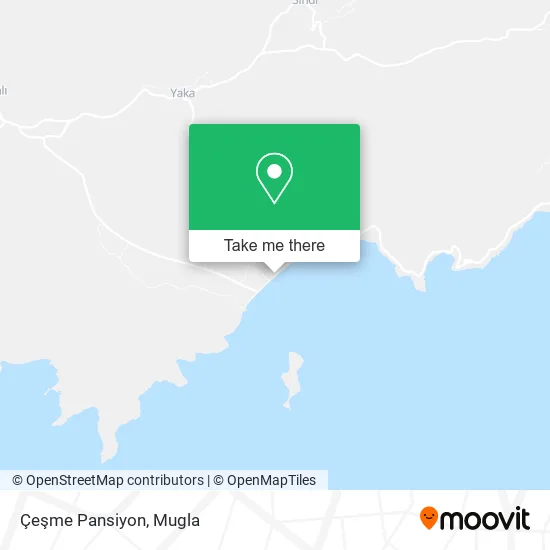 Çeşme Pansiyon map