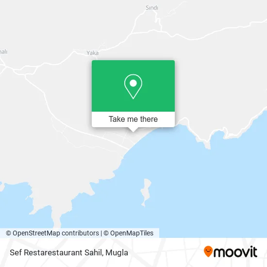 Sef Restarestaurant Sahil map
