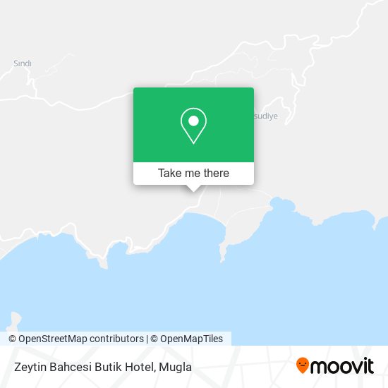 Zeytin Bahcesi Butik Hotel map