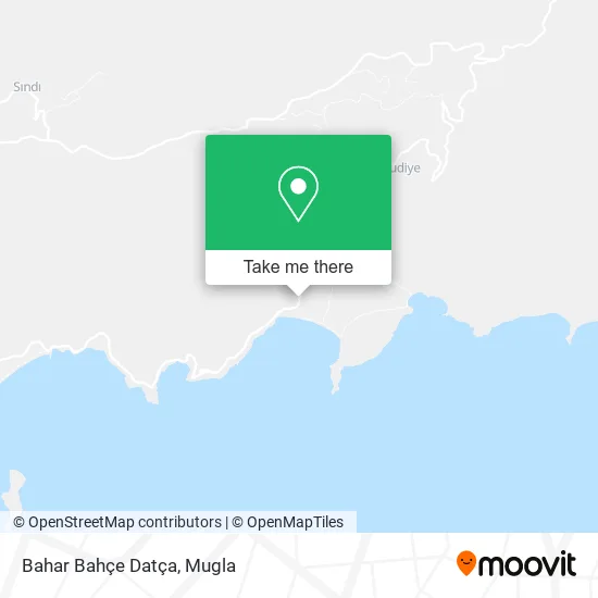 Bahar Bahçe Datça map