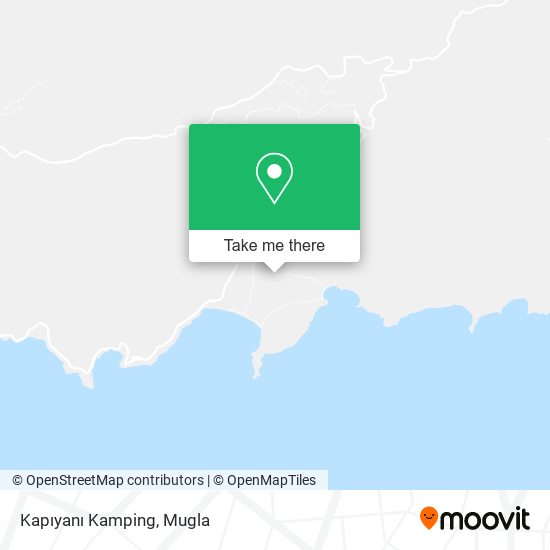 Kapıyanı Kamping map