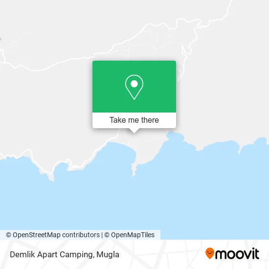 Demlik Apart Camping map