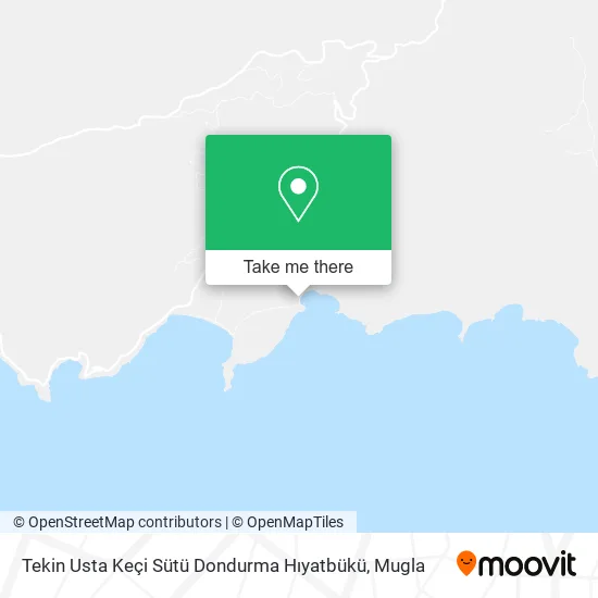 Tekin Usta Keçi Sütü Dondurma Hıyatbükü map