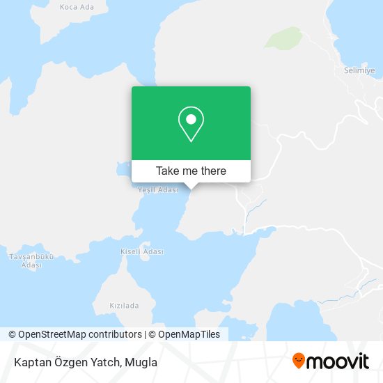 Kaptan Özgen Yatch map