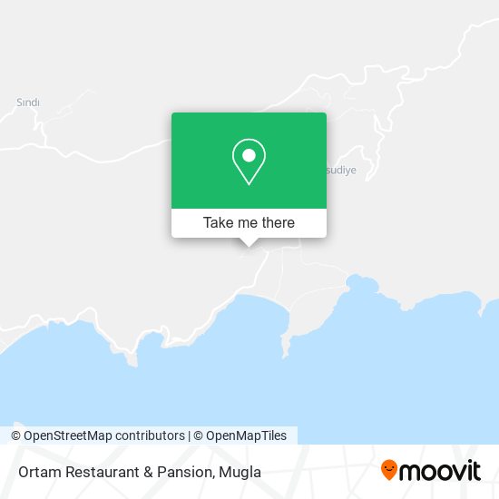 Ortam Restaurant & Pansion map