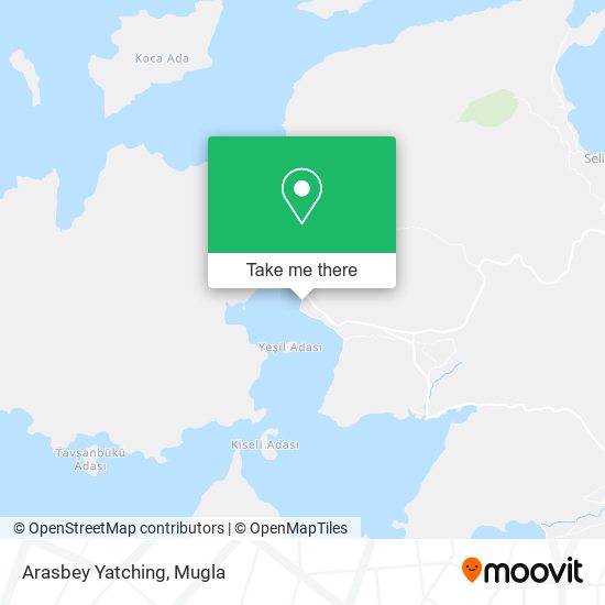 Arasbey Yatching map