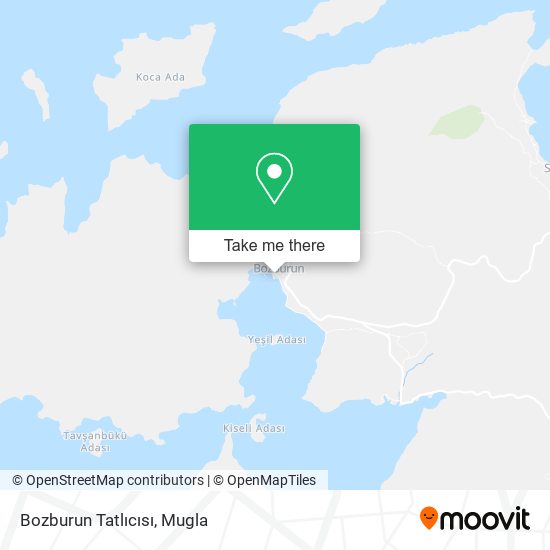 Bozburun Tatlıcısı map
