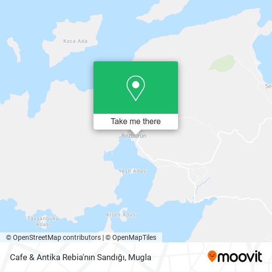 Cafe & Antika Rebia'nın Sandığı map