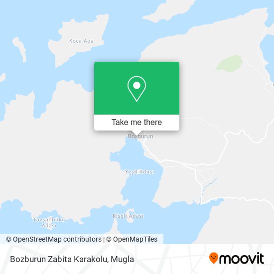 Bozburun Zabita Karakolu map