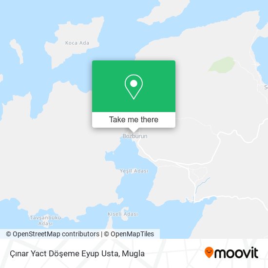 Çınar Yact Döşeme Eyup Usta map