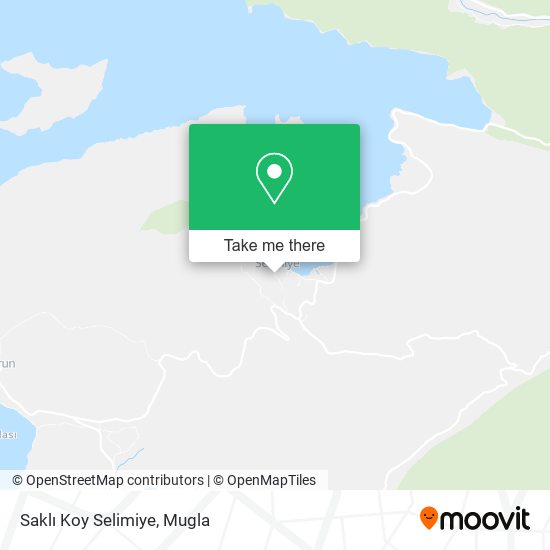 Saklı Koy Selimiye map