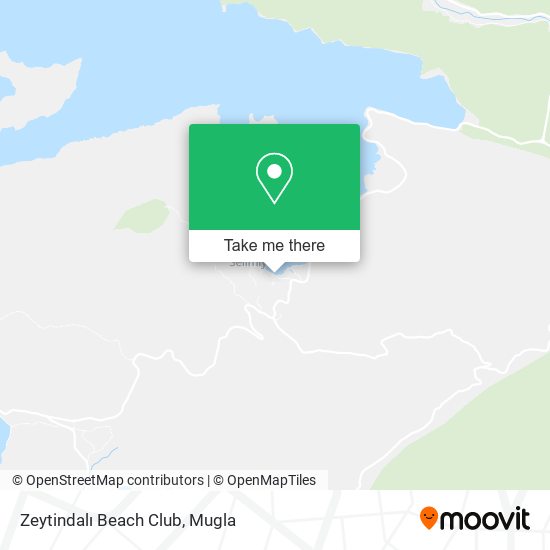 Zeytindalı Beach Club map