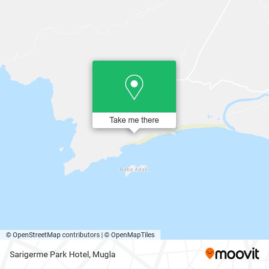 Sarigerme Park Hotel map