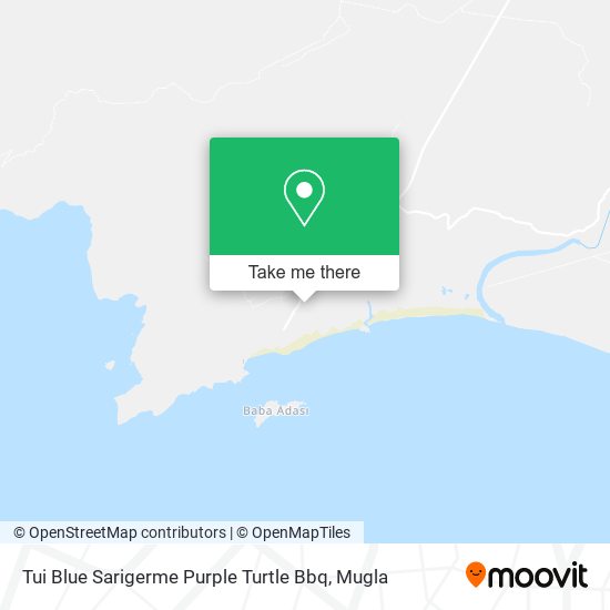 Tui Blue Sarigerme Purple Turtle Bbq map