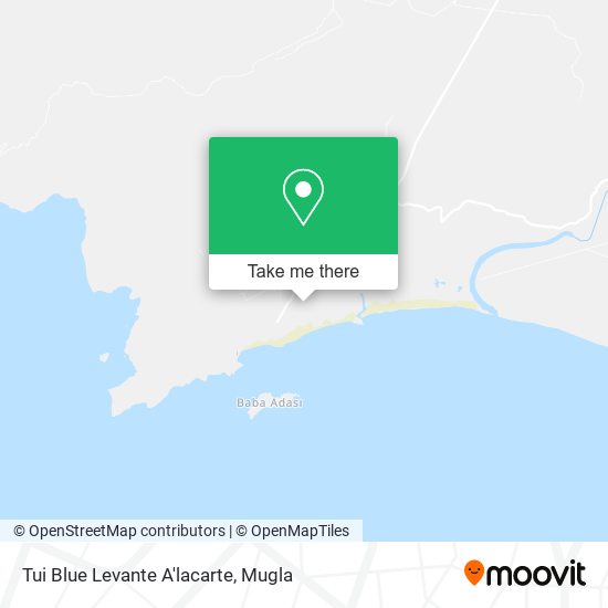 Tui Blue Levante A'lacarte map