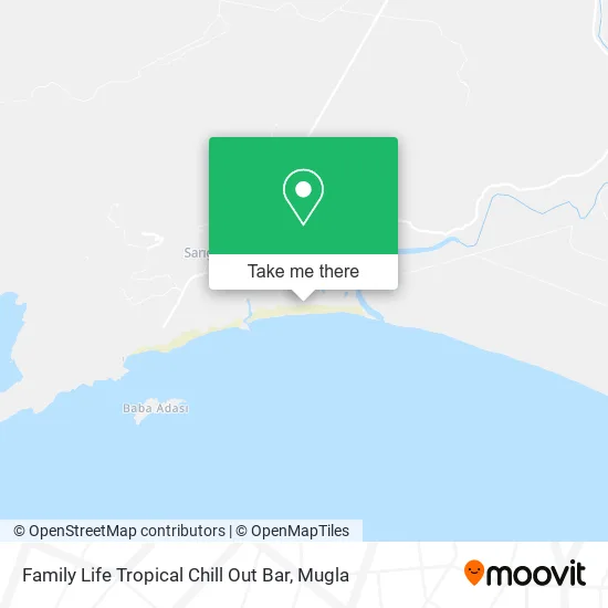 Family Life Tropical Chill Out Bar map