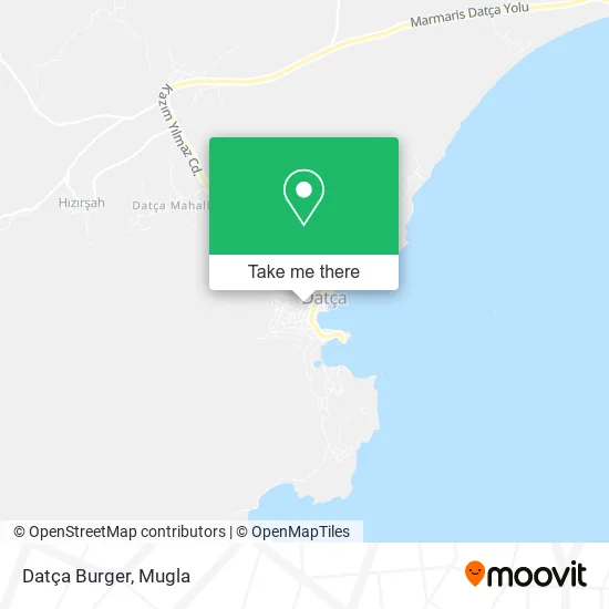 Datça Burger map