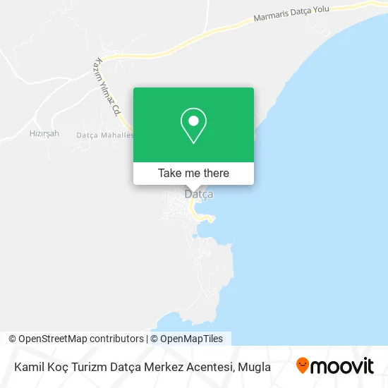 Kamil Koç Turizm Datça Merkez Acentesi map