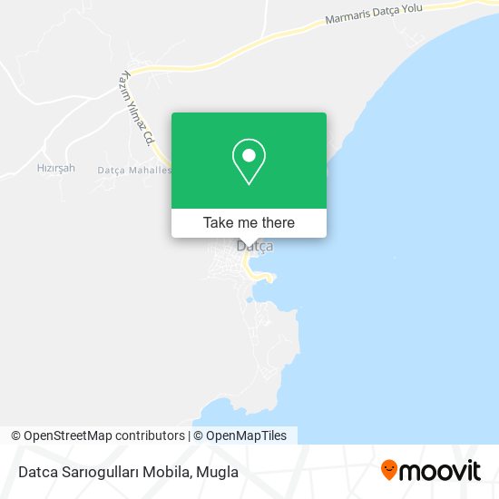 Datca Sarıogulları Mobila map