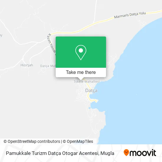 Pamukkale Turizm Datça Otogar Acentesi map