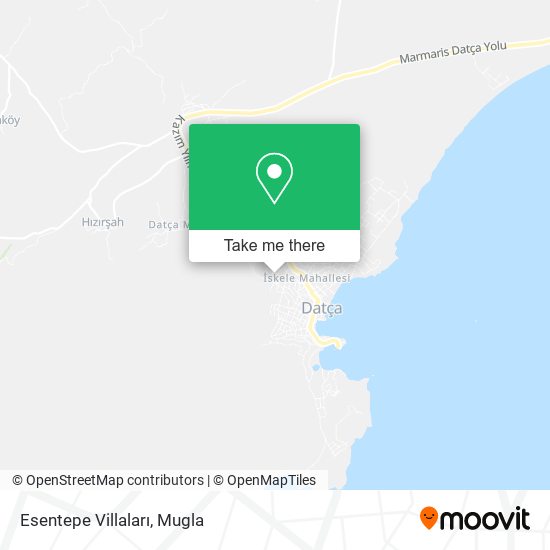 Esentepe Villaları map