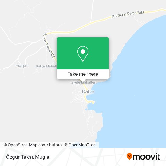 Özgür Taksi map