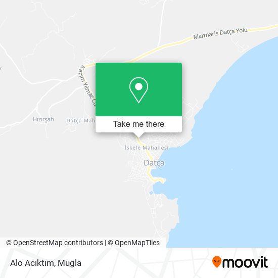 Alo Acıktım map