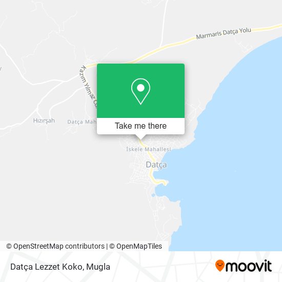 Datça Lezzet Koko map