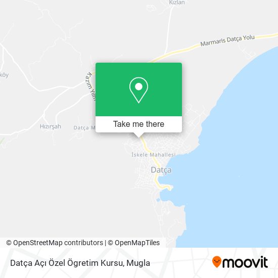 Datça Açı Özel Ögretim Kursu map