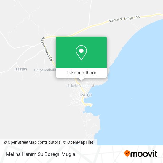 Melıha Hanım Su Boregı map